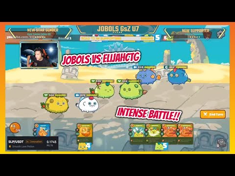 Jobols VS ElijahCTG(axie to the moon) - TOP RANKED GAMEPLAY | Axie Infinity Season 18