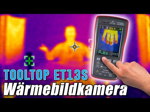 Tooltop ET13S 🔥 Wärmebildkamera & Multimeter für Einsteiger