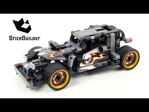 Vidéo LEGO Technic 42046 : La voiture du fuyard