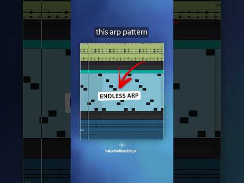 🚀 ENDLESS Arpeggio Pattern for Melodic Techno