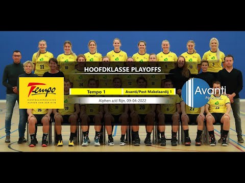 Hoofdklasse playoffs Tempo 1 -  Avanti/Post Makelaardij 1