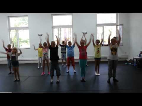 Zespół taneczny "ZygZak" wakacjie 2015