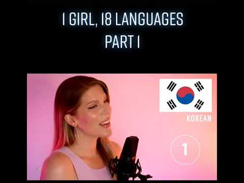 Black pink/how you like that, 1 girl songs, 18 Languages . Part 1