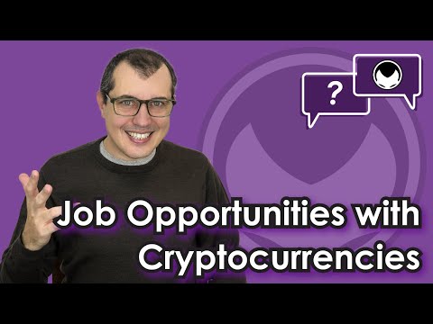 Bitcoin Q&A: Job Opportunities with Cryptocurrencies Video