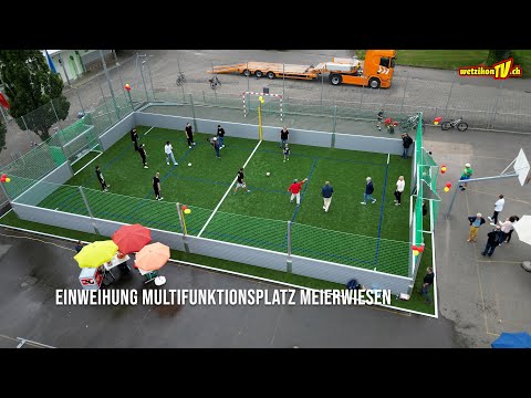 Einweihung Multifunktionsplatz Meierwiesen