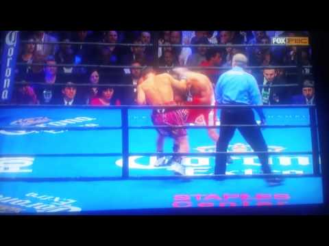 Garcia Almost knockouts Guerrero ..Must watch!!
