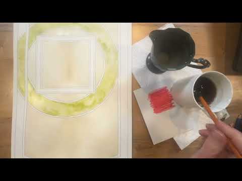 Zentangle Project Pack No. 23 - Day 1, Part 1