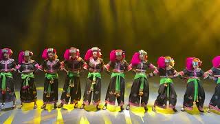 Bai minority people's dance in Dali, Yunnan