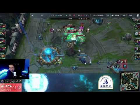 LNG LIGHT VARUS ONESHOTS IG PUFF??? | LNG vs IG | IWD LPL Co-Stream