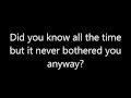 Poles Apart- Pink Floyd Lyrics 