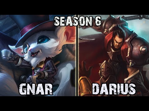 Gnar vs Darius TOP Ranked Challenger NA
