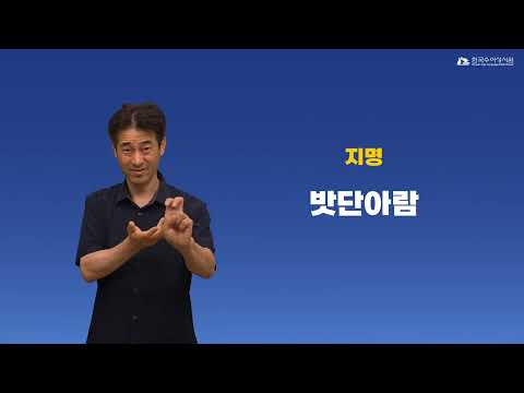 밧단아람 수어