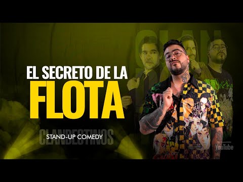 SEBASTIAN RINCON - "El secreto de la flota" - CLANDESTINOS STAND UP COMEDY # 11