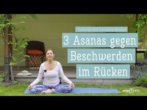 Yoga-Tutorial: 3 Yoga-Übungen für den Rücken | mit Cornelia Köster