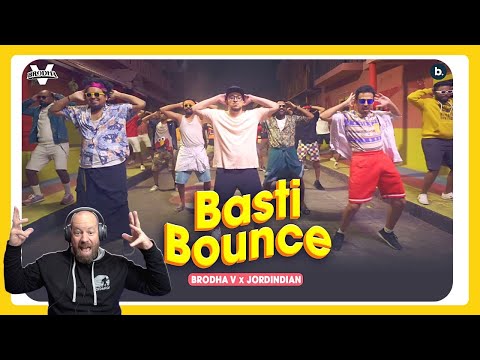 Basti Bounce Original reaction video | Brodha V ft. Jordindian | Dad's Den