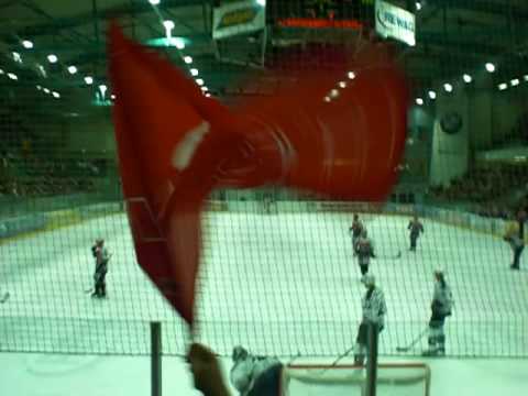 Ev Regensburg: You'll never walk alone beim spiel gegen EV Lindau 01.03.09