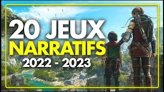 Top 20 des JEUX SOLOS & NARRATIFS à venir en 2022 & 2023 ! 💥 PlayStation, Xbox, PC, Switch