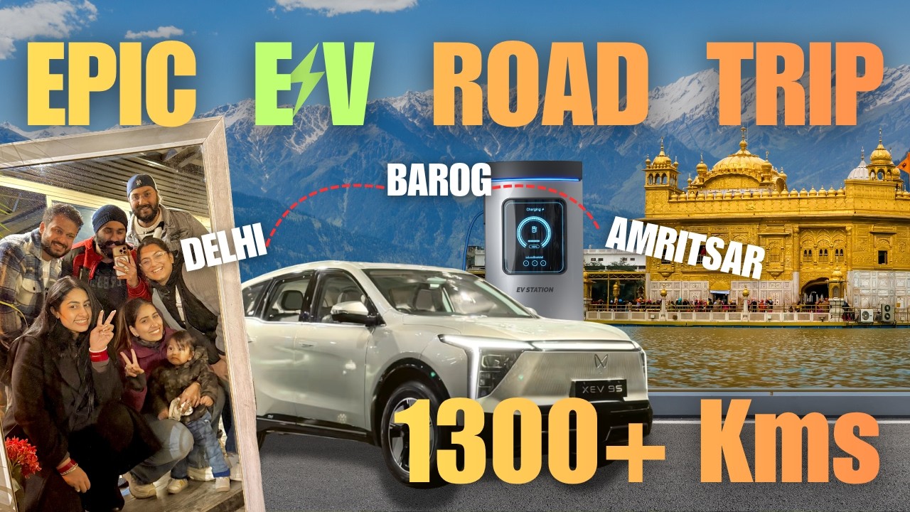 MAHINDRA XEV 9S on a 1300 KM Family Road Trip! 😳⚡ Real Range, Charging & Reality