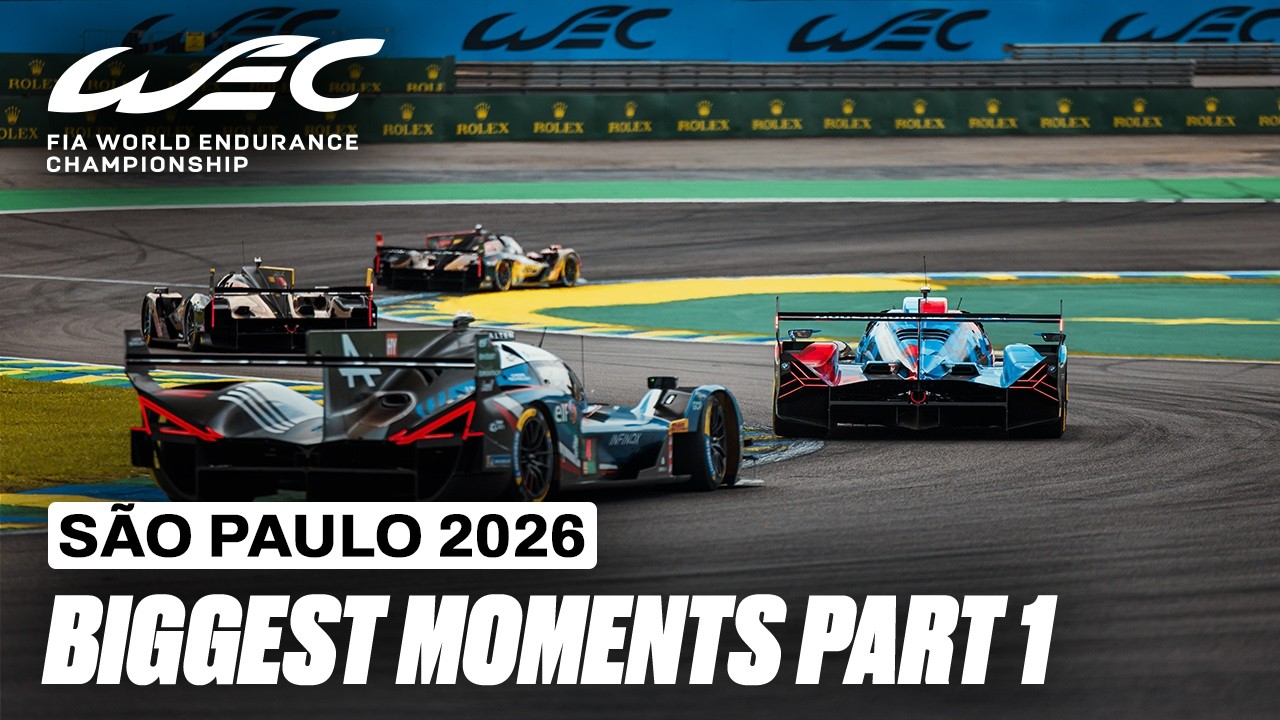 Biggest Moments from São Paulo 2026 - Part 1 | Rolex 6 Hours of São Paulo 2026 | FIA WEC