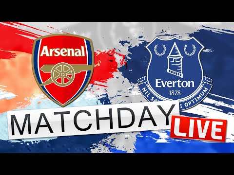 Arsenal v Everton // Match Day LIVE - Premier League