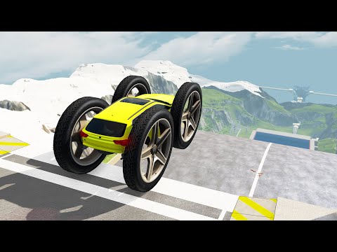 High speed freaky jumps #73 - Beamng Drive