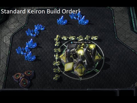 StarCraft II - Standard Keiron Build Order! Scion Custom Races Mod