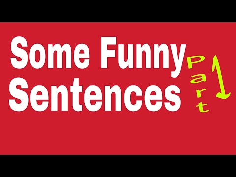 download lagu mp3 mp4 Funny Sentences, download lagu Funny Sentences gratis, unduh video klip Funny Sentences