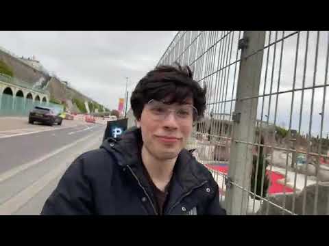 Georgenotfound Crashes His Bike(IRL Stream)..