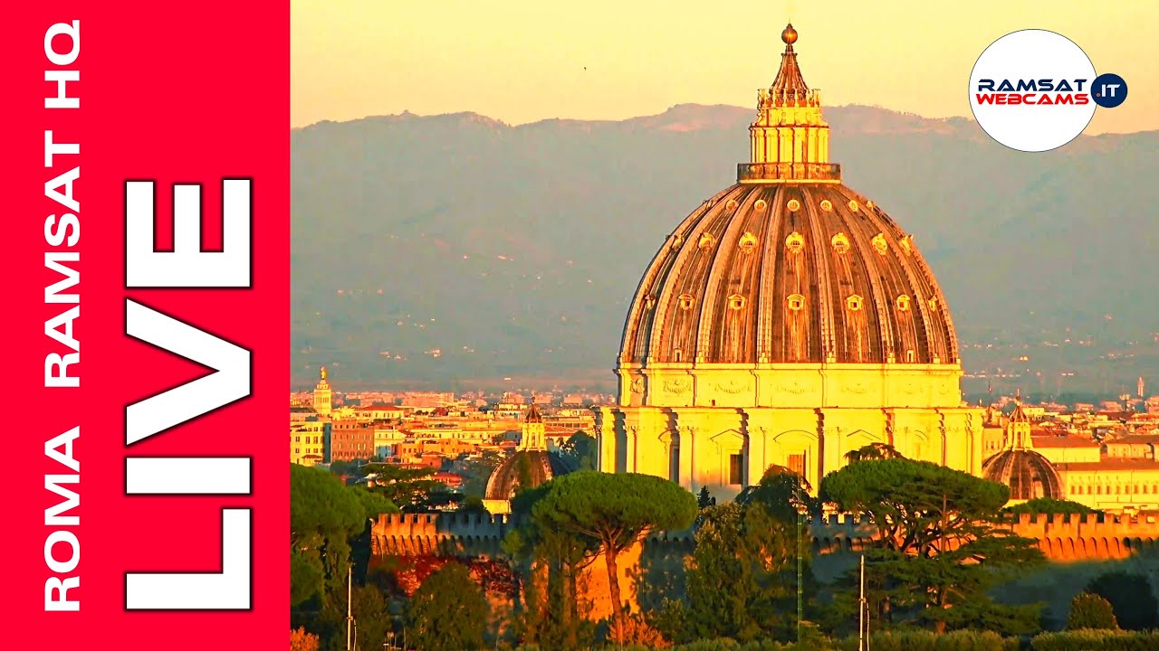 Live webcam view of Vatican Skyline Panorama