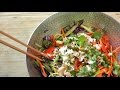 Raw Recipes: Thai Crunch Noodle Bowl | Sesame ...