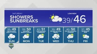 Seattle and Puget Sound weather forecast