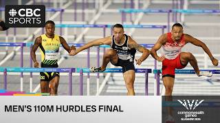 Men's 110m hurdles final on Day 4 of the Glasgow 2026 Commonwealth Games
