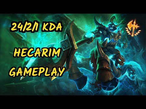 G2 Wunder (HECARIM) vs YORICK - 24/2/1 KDA TOP GAMEPLAY - EUW v9.6
