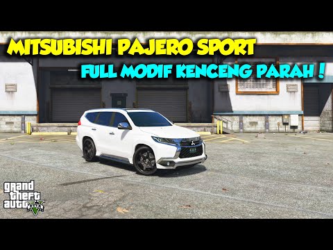FULL MODIF MITSUBISHI PAJERO SPORT SULTAN TERKEREN DI DUNIA - GTA V SULTAN UPIN IPIN SPESIAL