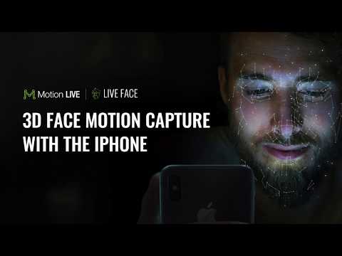 iPhone Facial Mocap with iClone Motion LIVE