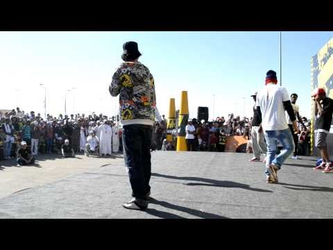 الرابر نبيل روجيه في اكشنها بالرياض حلبة الريم