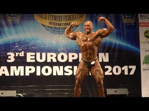 Aivars Grigjanis – Competitor No 77 - Men Extreme Body - WFF European Championship 2017