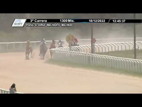 18/12/2022 – Hipodromo Melo – Carr 3 – Sr. JORGE “MACHADITO” MACHADO