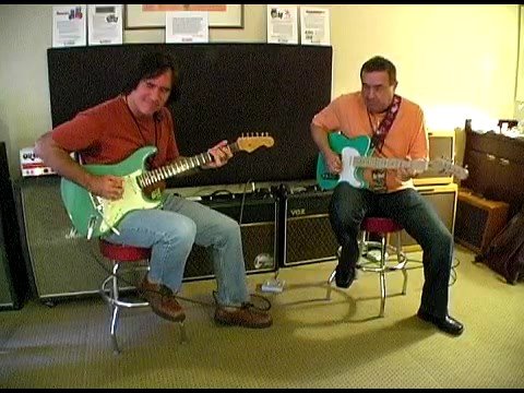 LA Amp Show 2008 -- Carl Verheyen & Steve Trovato (Mercury Magnetics room)