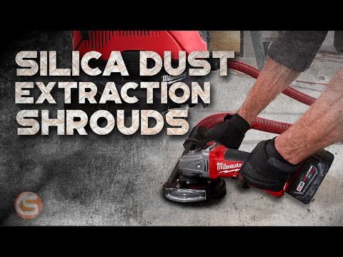 Bosch 5 Inch Concrete Surface Grinder with Dust Collection Shroud