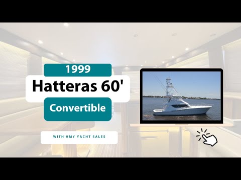 Hatteras 60 Convertible video