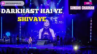 Sunidhi Chauhan Live | Darkhast hai ye song from movie Shivaye