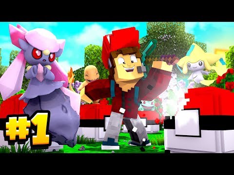 A SHINY DIANCIE! - Minecraft Pixelmon Lucky Block Mod Episode 1 - Shiny Showdown