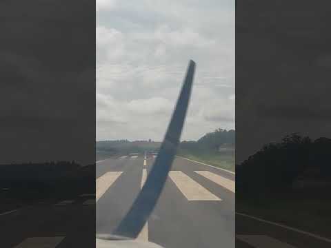 Landing at Siqueira Campos Airport, Paraná, Brazil