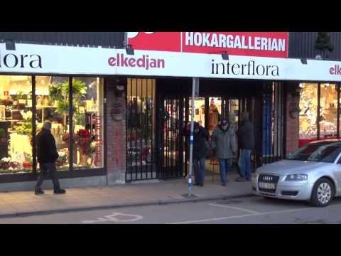 Julskyltning i Hedemora 2013