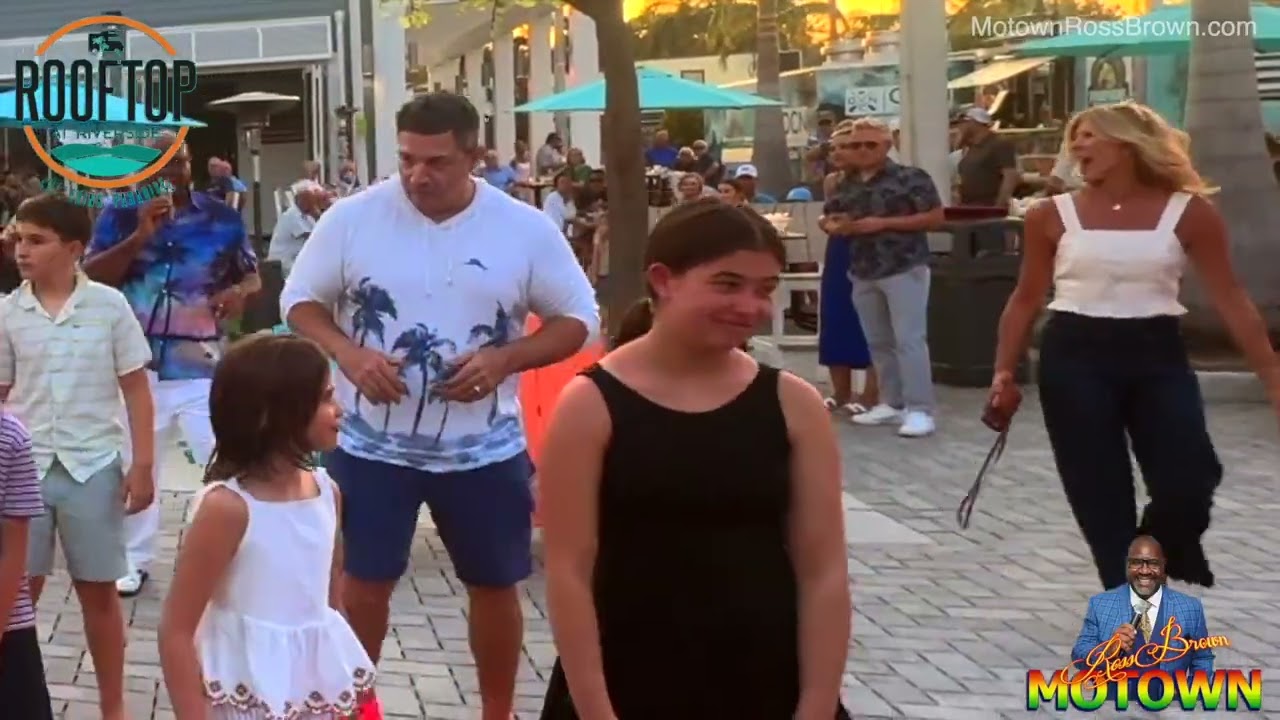 Motown Ross Brown LIVE! Cupid Shuffle With Guests from Across The US at Rooftop at Riverside 3-26-26