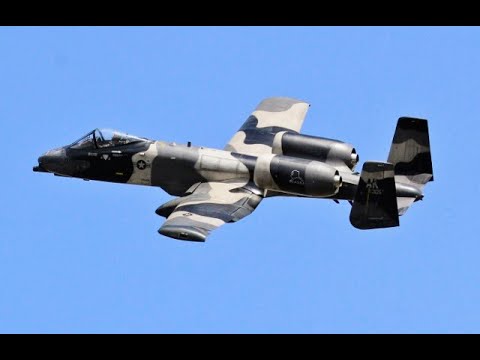 GIANT I/6.25 SCALE RC SKYMASTER A-10 WARTHOG / THUNDERBOLT - TWO JETSMUNT 166 TURBINES  ANDY - 2021