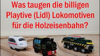 Muss es immer BRIO sein? Die preiswerte Lidl-Alternative für die Holzeisenbahn!