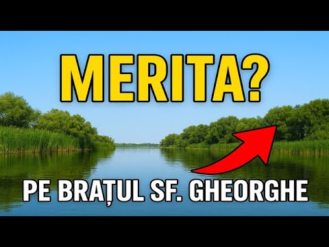 🎣Pescuit pe Brațul Sf. Gheorghe – Am încercat și uite ce am prins!🎣