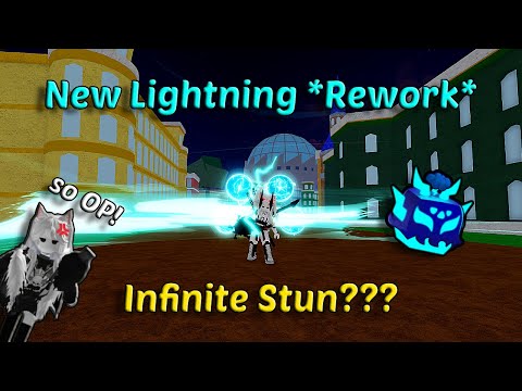 Combo New Lighting/Rumble *REWORK* Infinite Stun??? | Blox Fruits Bounty Hunting
